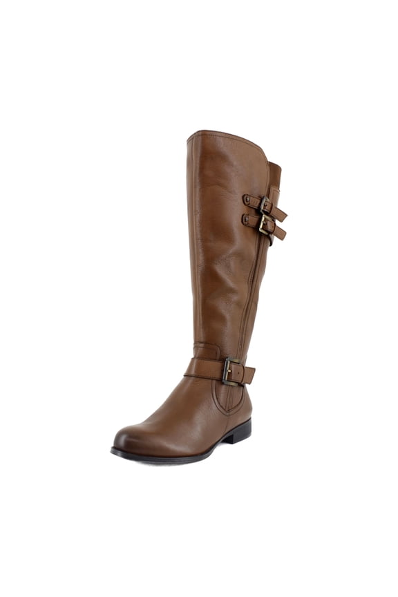 Women's Jessie Knee High Boots Cinnamon Brown Wide Calf 6.5M