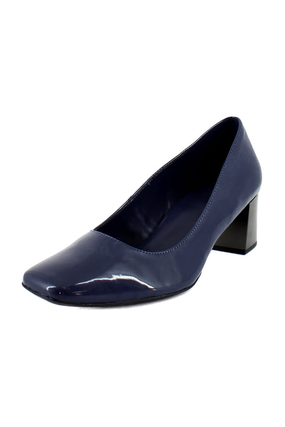 Karina Women's Heels Midnight Blue Patent Size 7.5 W