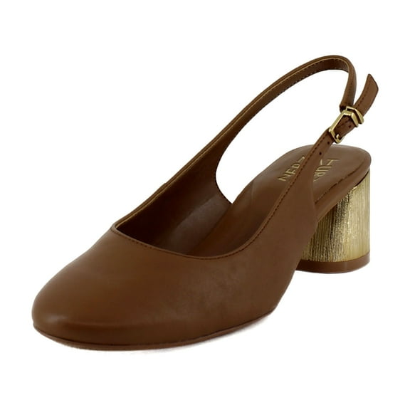 Naturalizer Lane Women's Heels English Tea Leather Size 8 W