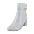 thumbnail image 1 of Naturalizer Lottie Women's Boots Porcelain White Size 11 W, 1 of 8