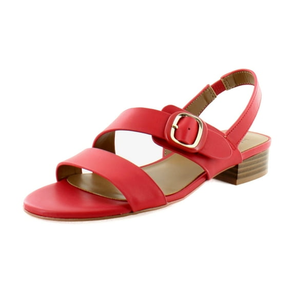 Naturalizer Meesha Women's Sandals Red Leather Size 8.5 M