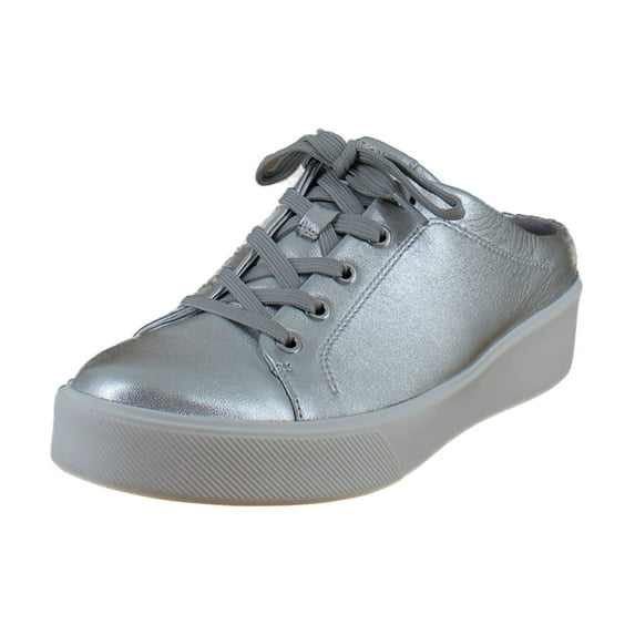 Naturalizer Morrison Mule Women's Clogs & Mules Silver Leather Size 8.5 W