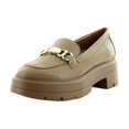thumbnail image 1 of Naturalizer Nina Women's Loafers & Slip-Ons Dark Tan Leather Size 12 M, 1 of 8