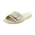 thumbnail image 1 of Naturalizer Olivia Slide Women's Sandals Tan/Silver Fabric Size 10.5 M, 1 of 8