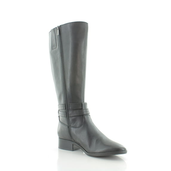 Naturalizer Reid Women's Boots Black Wide Calf Size 7.5 W