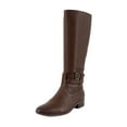 thumbnail image 1 of Naturalizer Rory Wide Calf Women's Boots Cinnamon Size 12 M, 1 of 8