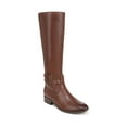 thumbnail image 1 of Naturalizer Rory Womens Leather Buckle Knee-High Boots, Narrow Calf - Cinnamon Brown Leather, 7.5, 1 of 1