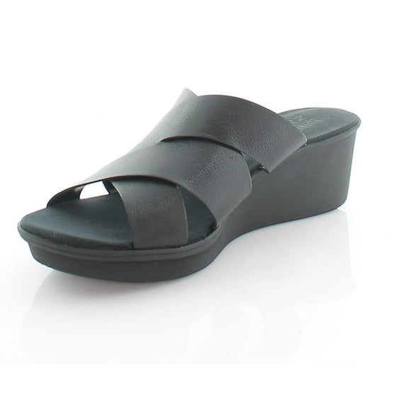 Naturalizer Rowena Women's Sandals Black Leather Size 6.5 W