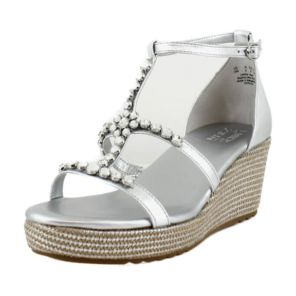Naturalizer Serena Women's Sandals Silver Metallic Size 6.5 M