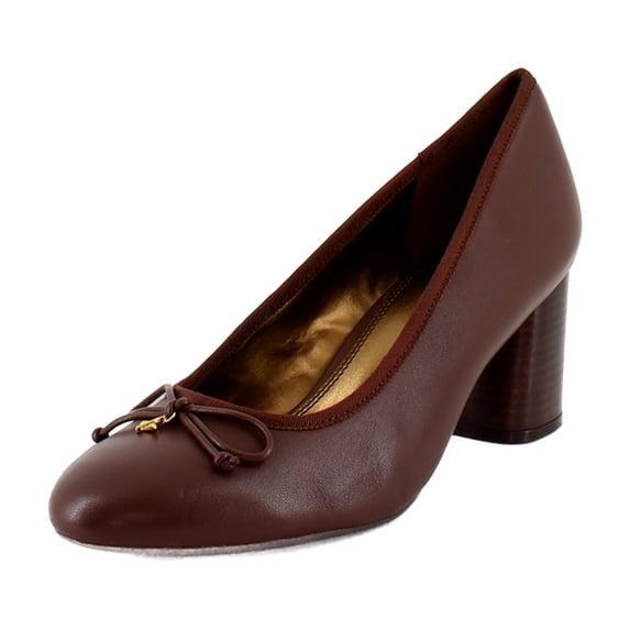 Naturalizer Sienna Women's Heels Cappuccino Brown Leather Size 10 W