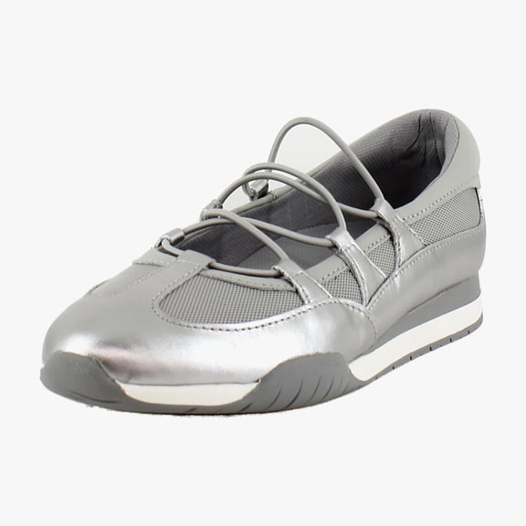 Naturalizer Tallulah Women's Flats Pewter Leather/Mesh Size 7.5 M