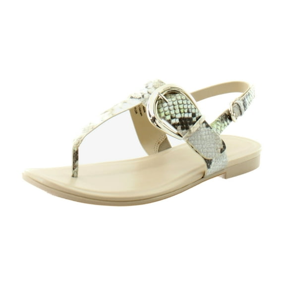 Naturalizer Taylor Women's Sandals Lime Faux Snake Leather Size 5.5 M