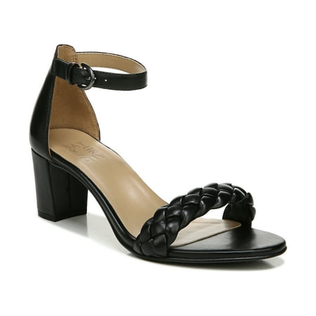 Naturalizer Vera-Woven Women's Heels Black Size 6.5 M