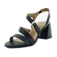 thumbnail image 1 of Naturalizer Veva Women's Heels Black Leather Size 9.5 W, 1 of 8