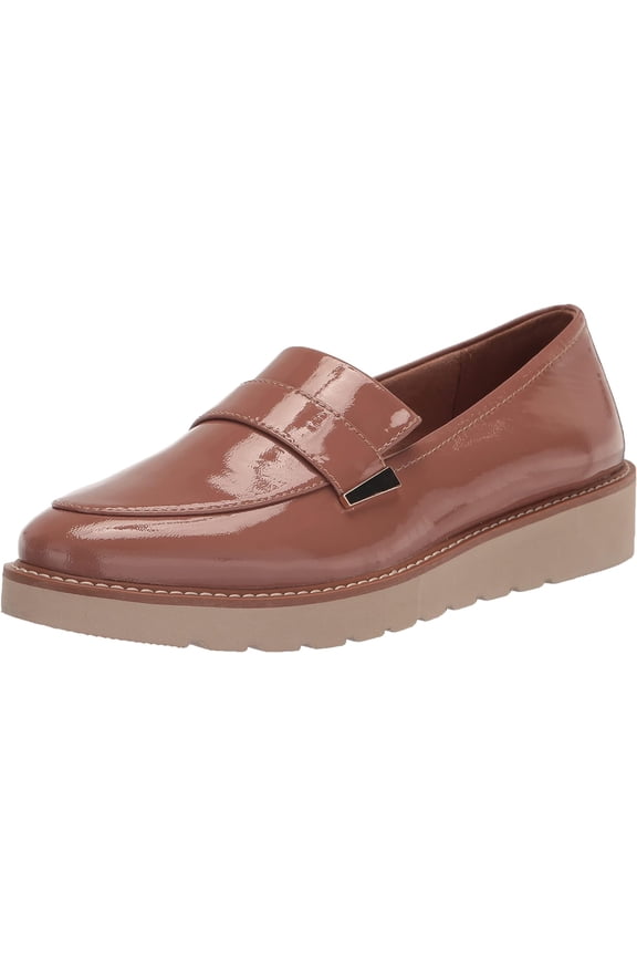 Adiline Women's Loafers & Slip-Ons Hazelnut Brown Patent Leather