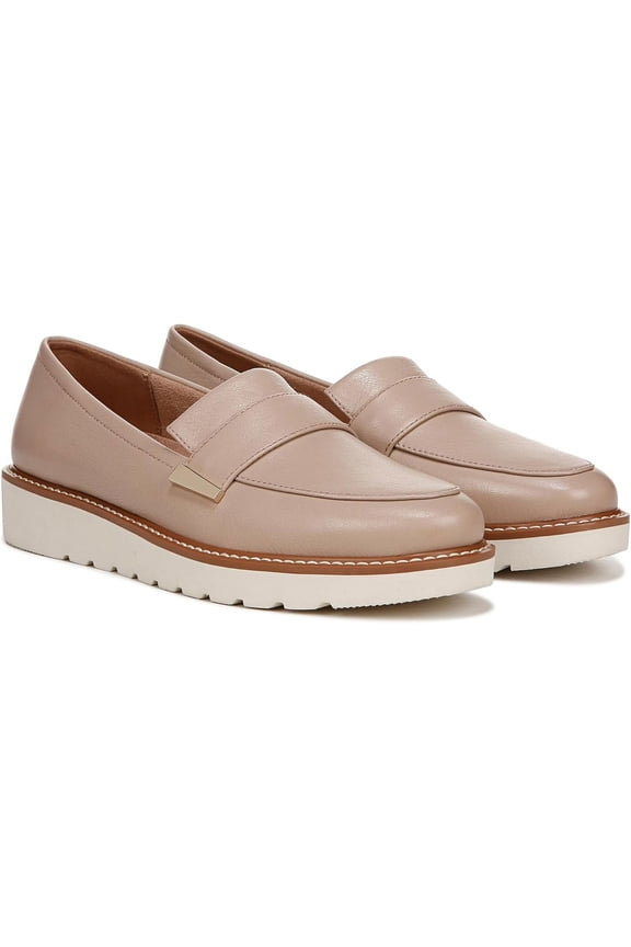 Adiline Women's Loafers & Slip-Ons Warm Fawn Tan Leather Size 11 W