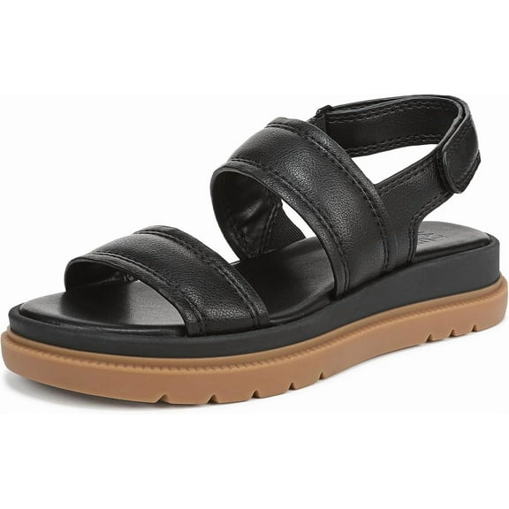 Naturalizer Attract Women's Sandals Black Tumbled Size 12 W