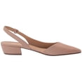 thumbnail image 1 of Naturalizer Women's Banks Slingback Pumps Crème Brulee Beige Leather 8.5M, 1 of 6