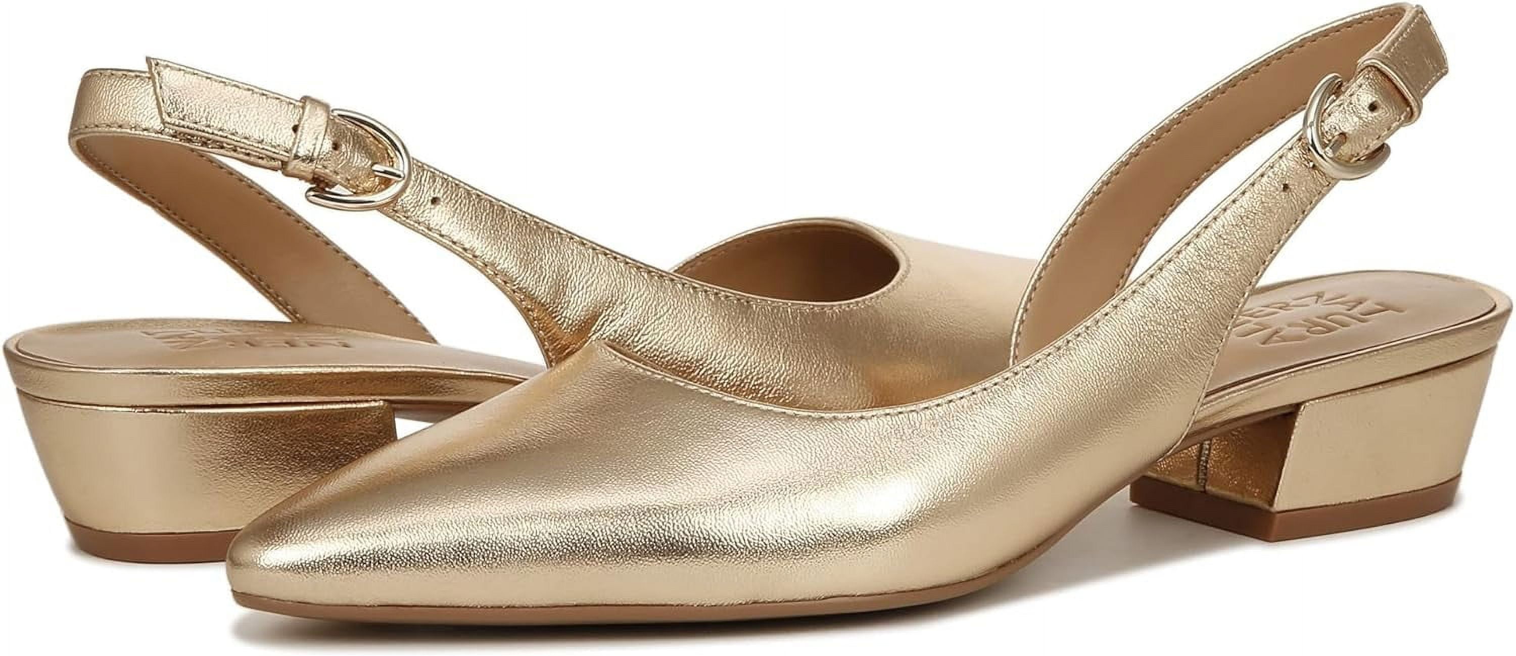 Dark gold pumps clearance