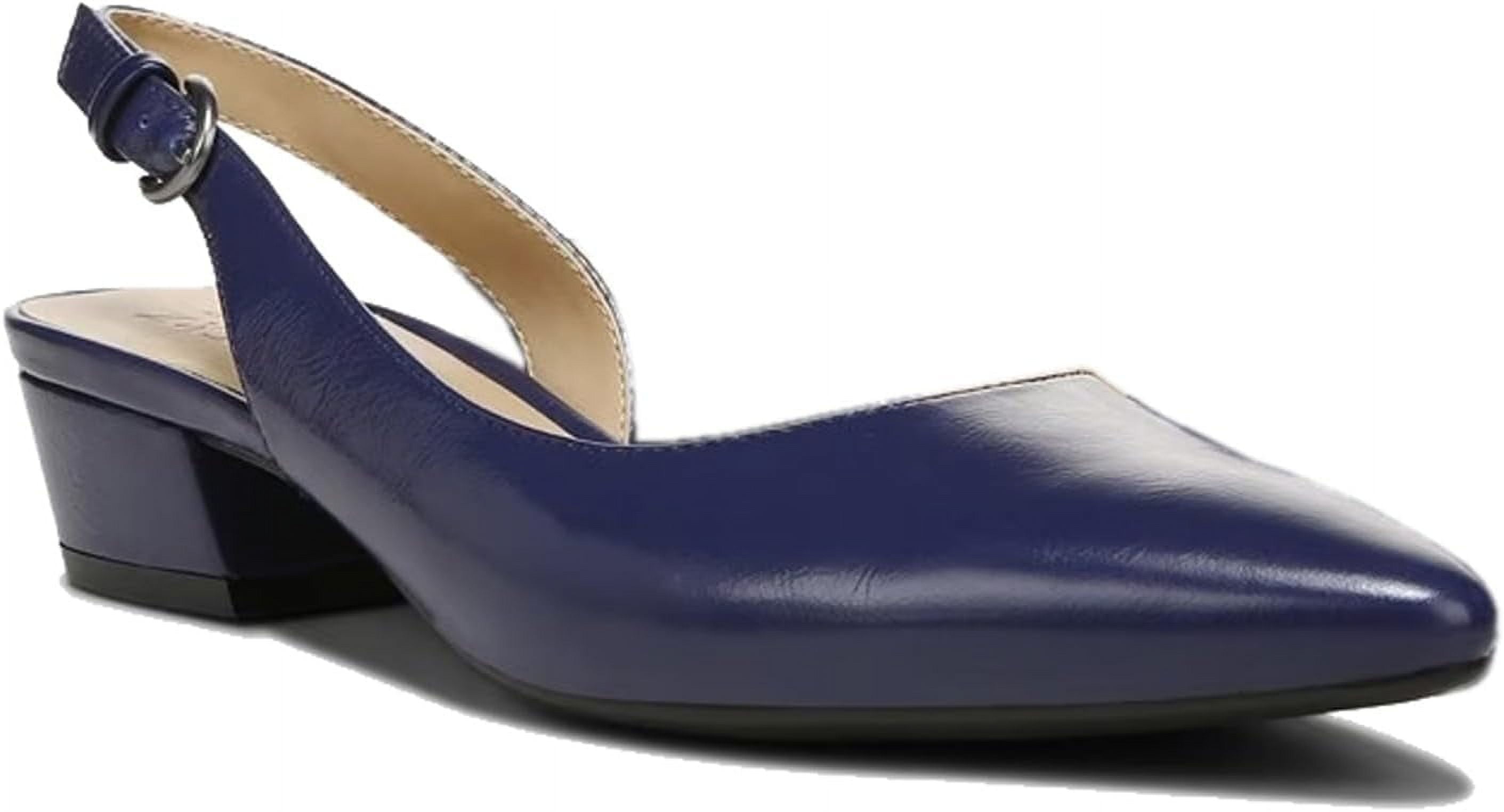 Naturalizer Women's Banks Slingback Pumps Haven Blue Leather