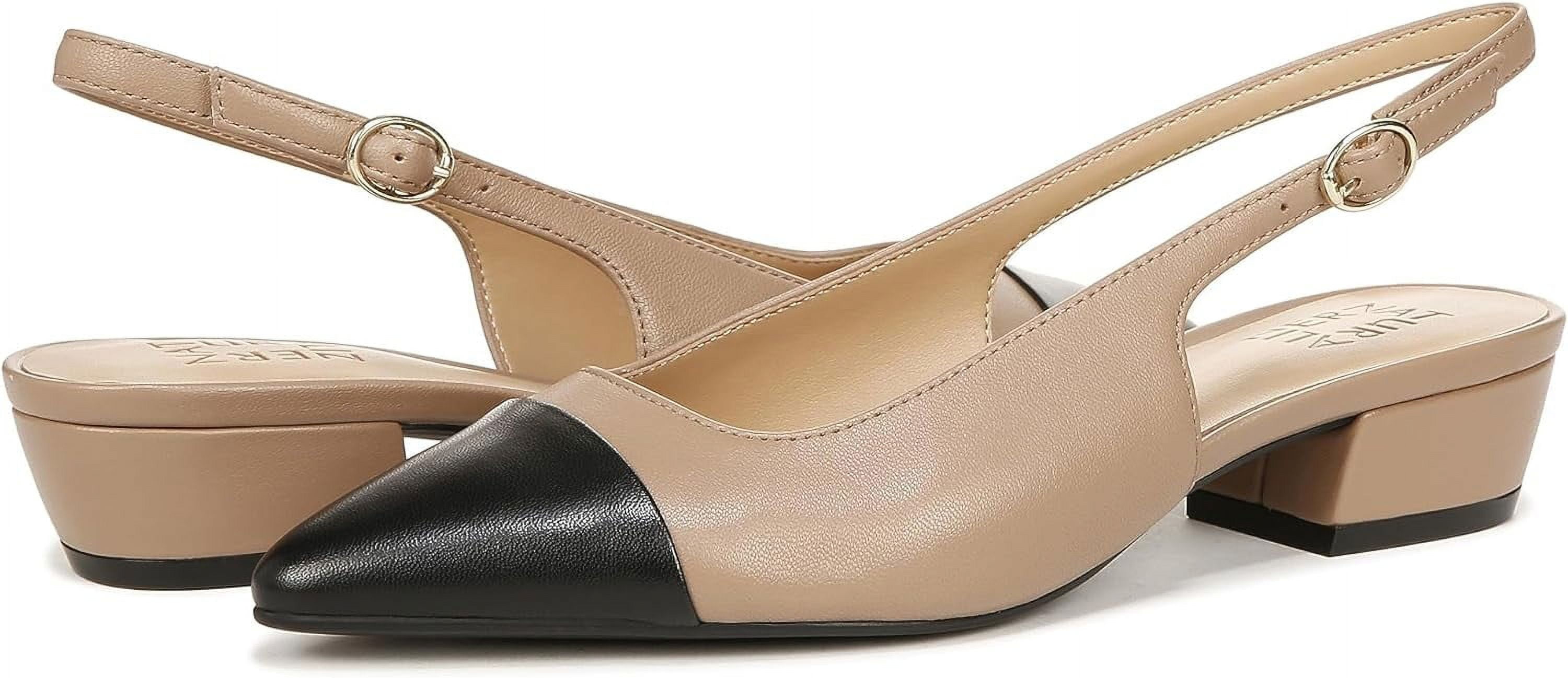 Naturalizer Women's Banks Slingback Pumps Taupe Leather