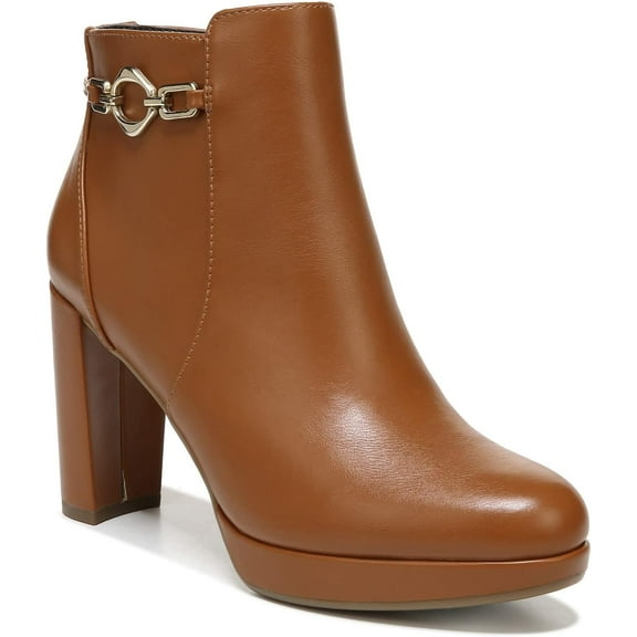 Naturalizer Women's Berri Ankle Boots Tawny Brown 10M