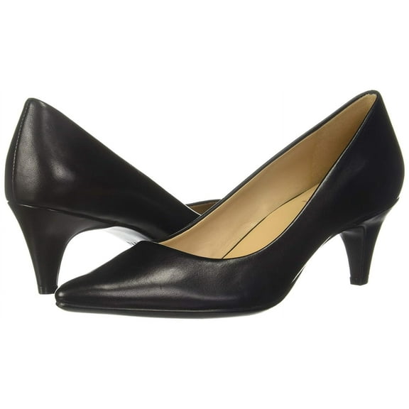 Naturalizer Women's Beverly Pumps Black Leather 8WW