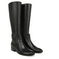 thumbnail image 1 of Naturalizer Women's Black Leather Rory Knee High Boots 11W, 1 of 5