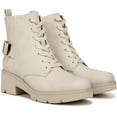 thumbnail image 1 of Naturalizer Women's Cabaret Ankle Moto Lace Up Bootie Porcelain White 9.5W, 1 of 5