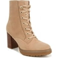 thumbnail image 1 of Naturalizer Women's Callie Lace Up Heeled Bootie Tan Suede 9.5W, 1 of 5