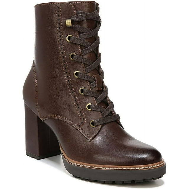 Naturalizer Women's Callie Mid Shaft Calf Boots Chocolate 9W
