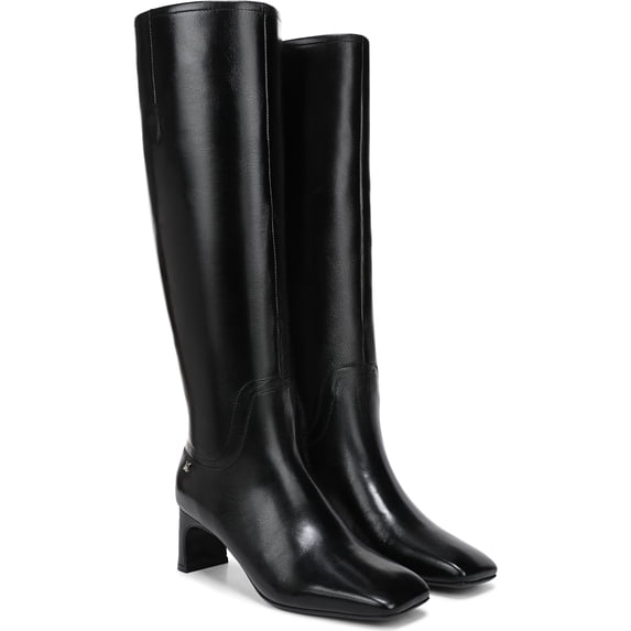 Naturalizer Women's Candela Knee High Boot Black Wide Calf 10W