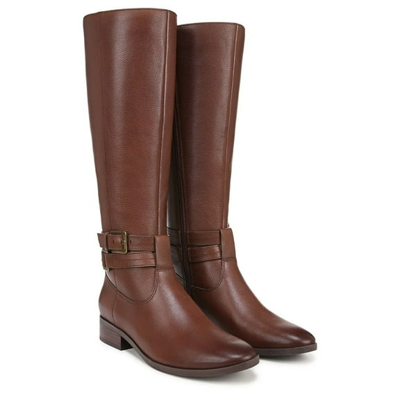 Naturalizer Women's Cinnamon Leather Rory Knee High Boots 7.5M