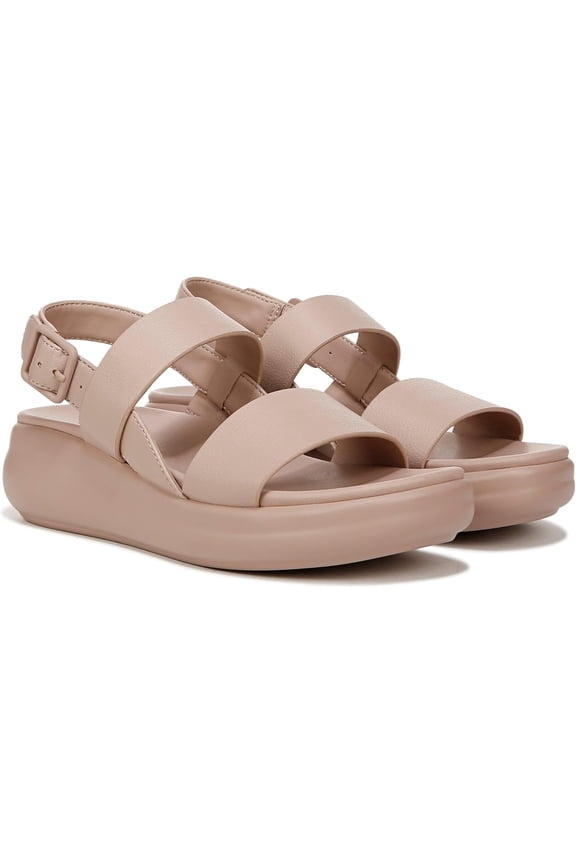 Women's Coast Platform Slingback Sandal Blush Pink 12M