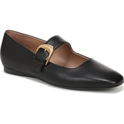 Naturalizer Womens Cosmic Mary Jane Flat Black Leather 11W