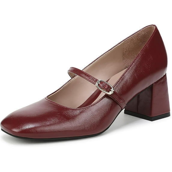 Naturalizer Women's Dancing Mary Jane Pump Berry Red 5M