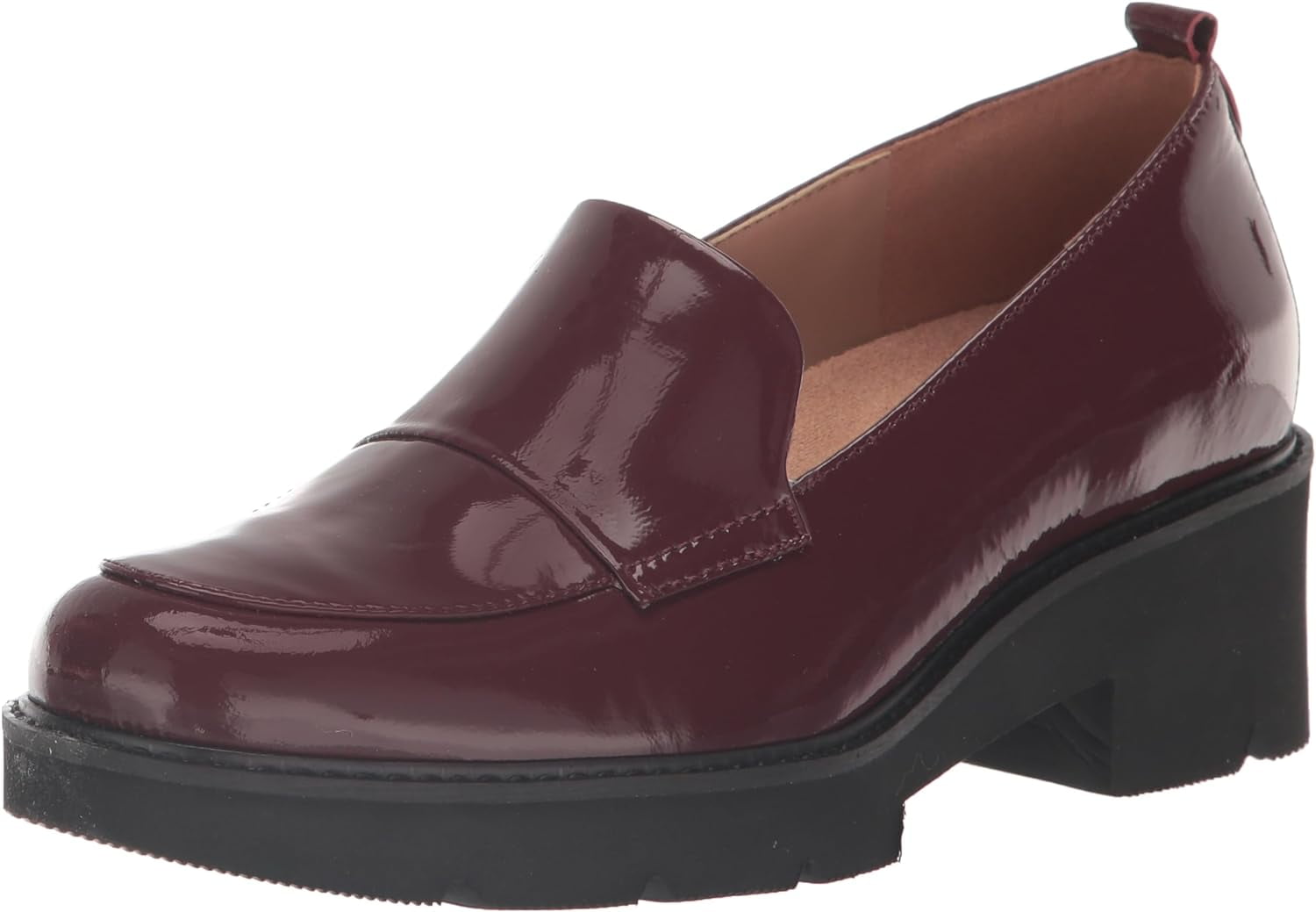 Naturalizer Women's Darry Loafers Cabernet Sauvignon Patent 8.5M