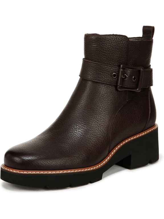 Darry Strap Women's Boots Coffee Bean Brown Leather Size 9 M