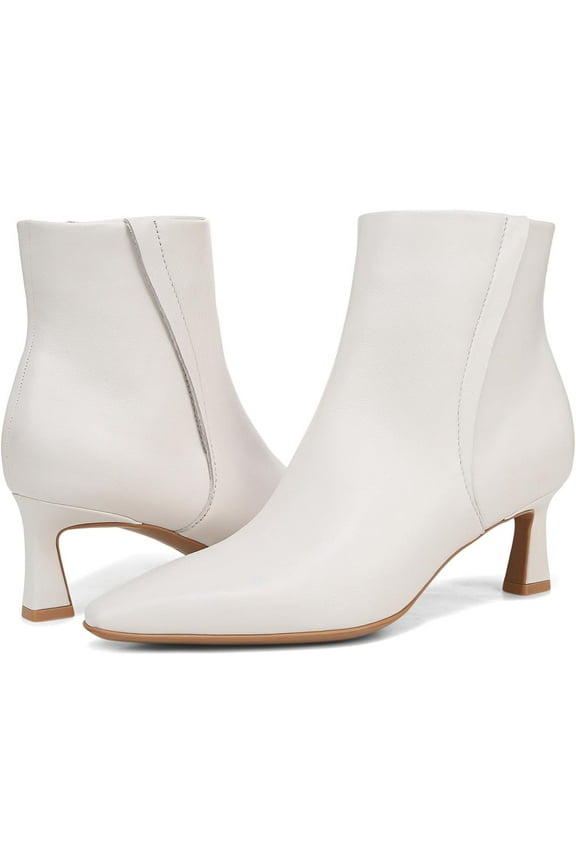 Women's Deesha Ankle Boot Warm White Leather 9.5W