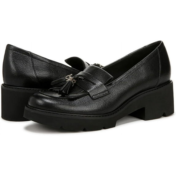 Naturalizer Women's Desmond Lug Loafer Black 7.5M