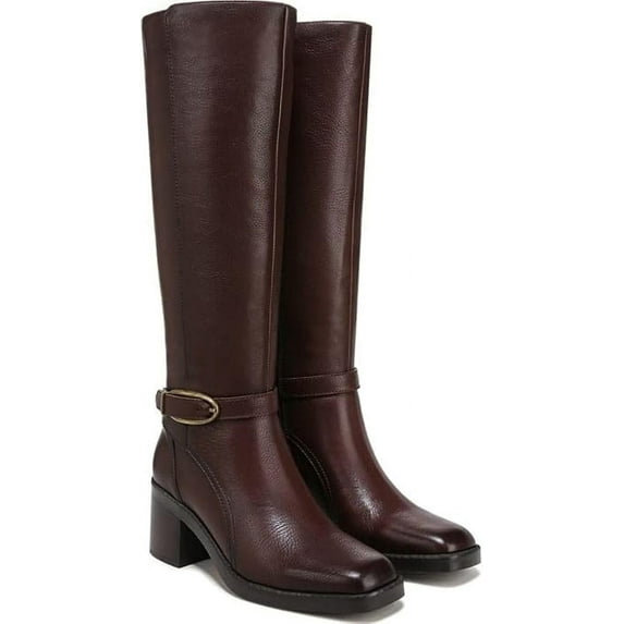 Naturalizer Women's Elliot Knee High Boots Chocolate Leather 7M