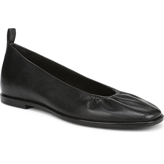 Naturalizer Women's Estie Ballet Flat Black Leather 9.5W