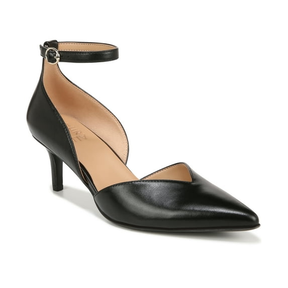 Naturalizer Women's Evelyn Ankle Strap Pump Black 8M