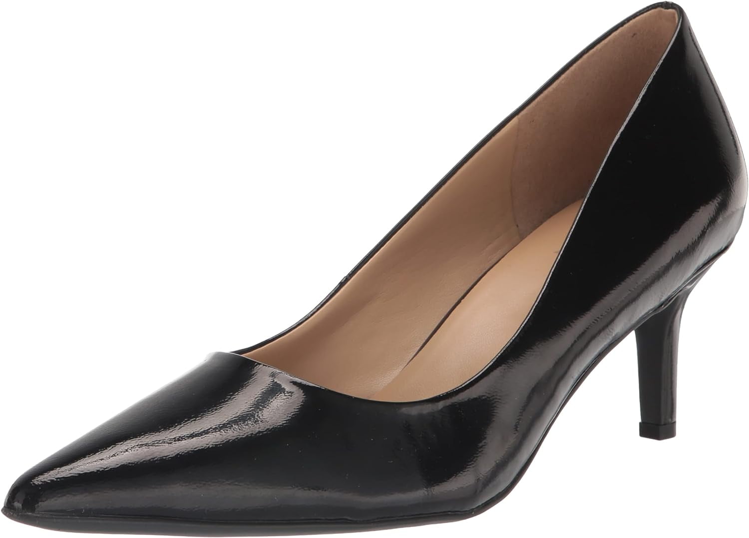 Naturalizer Women's Everly Pumps Black Patent 10.5W