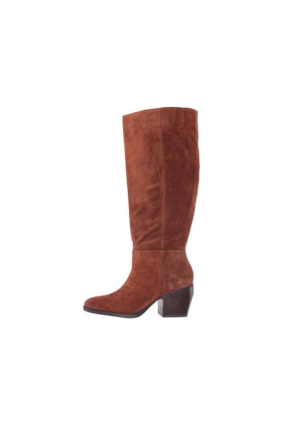 Fae Wide Calf Women's Boots Saddle Tan Size 10 W