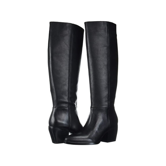 Naturalizer Women's Fae Knee High Boot Black Leather 9W