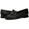 thumbnail image 1 of Naturalizer Fabienne Women's Loafers & Slip-Ons Black Pebbled Leather Size 9 W, 1 of 5
