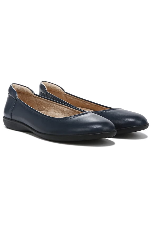 Women's Flexy Slip On Flats Navy 8N