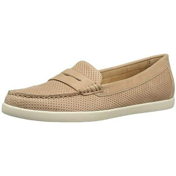 Naturalizer Women's Gwen Boat Shoe, Gingersnap, 9 W US