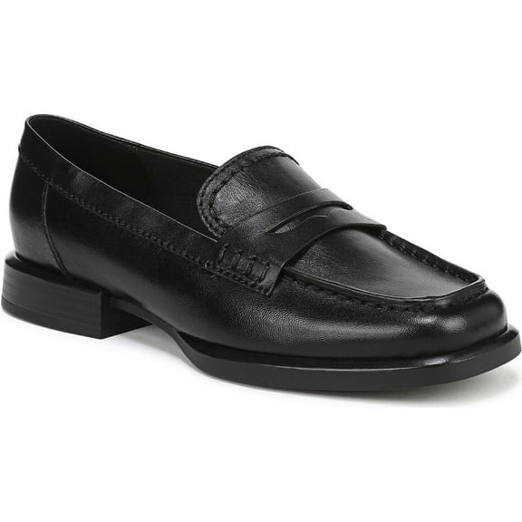 Naturalizer Women's Haven Penny Loafer Black Leather 10W
